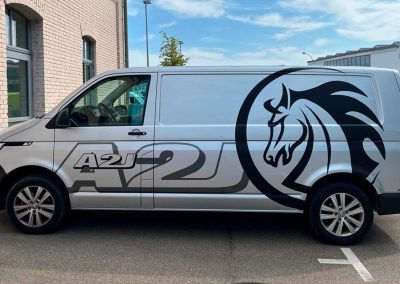 A2J Sprinter-Beschriftung
