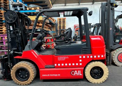 AIL Montage Stapler Beschriftung