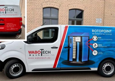 WABOTech Rotopoint Fahrzeugbeschriftung
