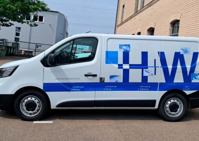 HW Mechatronik Renault Traffic Beschriftung