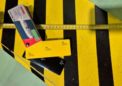 Beispiel Sicherheitsfolie für Trittstufe