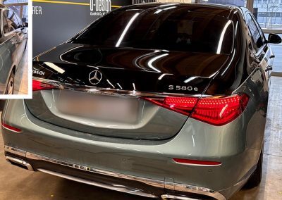 Carstyle two-one Beklebung Maybach Ansicht Heck