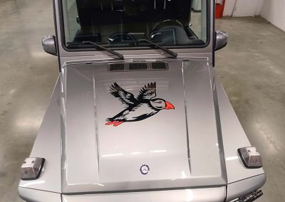 G-Klasse Haube Carstyling Vogeldesign