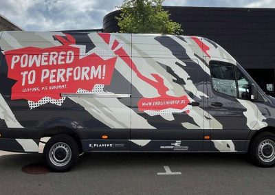 Lieferwagen Digitalbedruckt Firma Endlichhofer