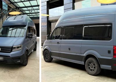 VW Grand California Vollfolierung matt